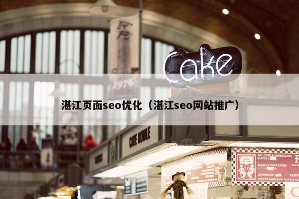 湛江页面seo优化（湛江seo网站推广）