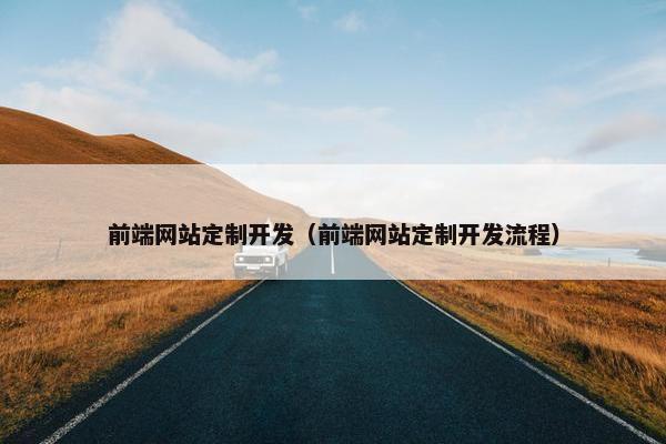 前端网站定制开发（前端网站定制开发流程）