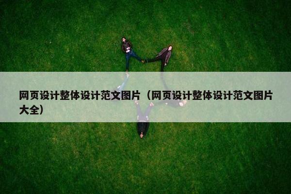 网页设计整体设计范文图片（网页设计整体设计范文图片大全）