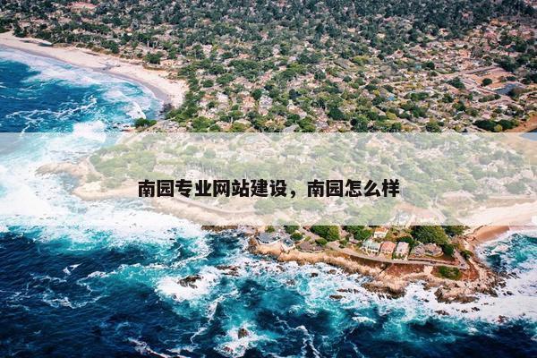 南园专业网站建设，南园怎么样