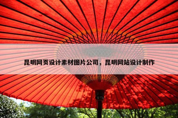 昆明网页设计素材图片公司，昆明网站设计制作