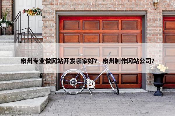泉州专业做网站开发哪家好？ 泉州制作网站公司？