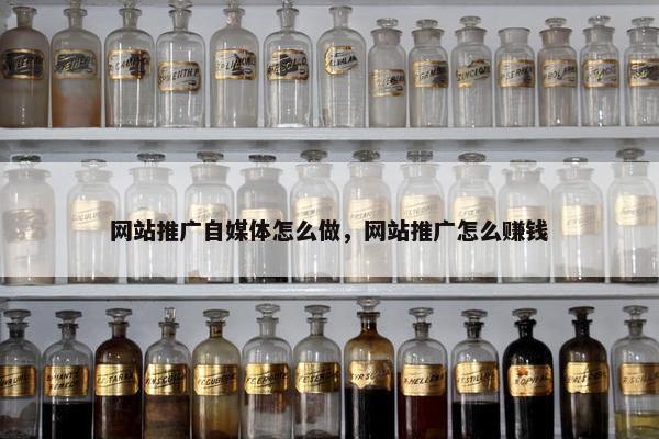 网站推广自媒体怎么做，网站推广怎么赚钱