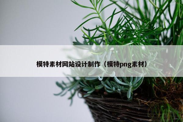 模特素材网站设计制作（模特png素材）
