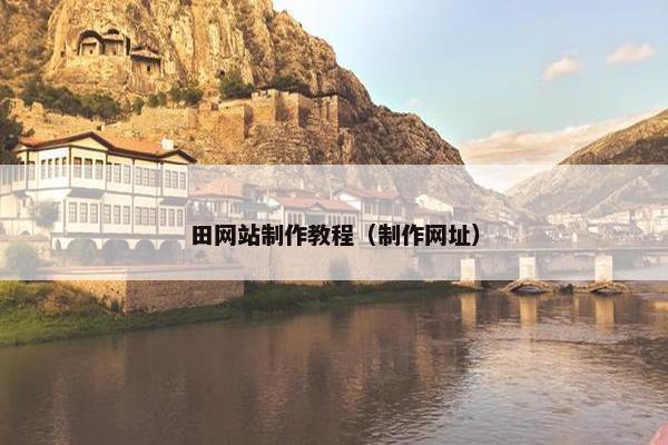 田网站制作教程（制作网址）