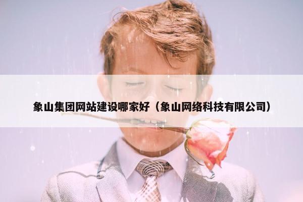 象山集团网站建设哪家好（象山网络科技有限公司）