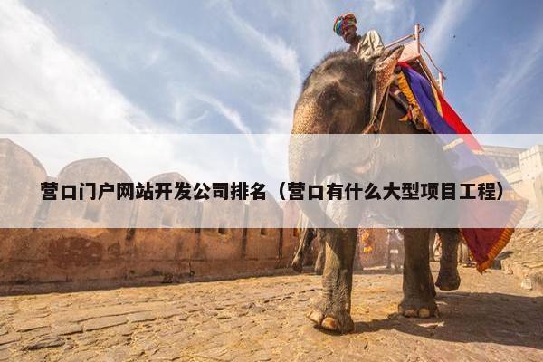 营口门户网站开发公司排名（营口有什么大型项目工程）