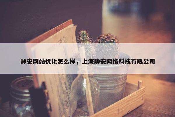 静安网站优化怎么样，上海静安网络科技有限公司