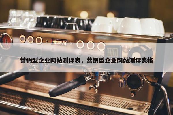 营销型企业网站测评表，营销型企业网站测评表格