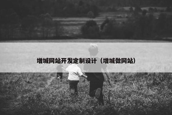 增城网站开发定制设计（增城做网站）