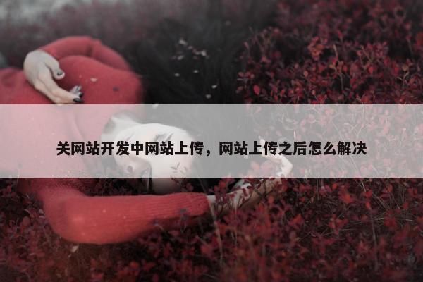 关网站开发中网站上传，网站上传之后怎么解决