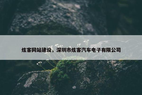 炫客网站建设，深圳市炫客汽车电子有限公司