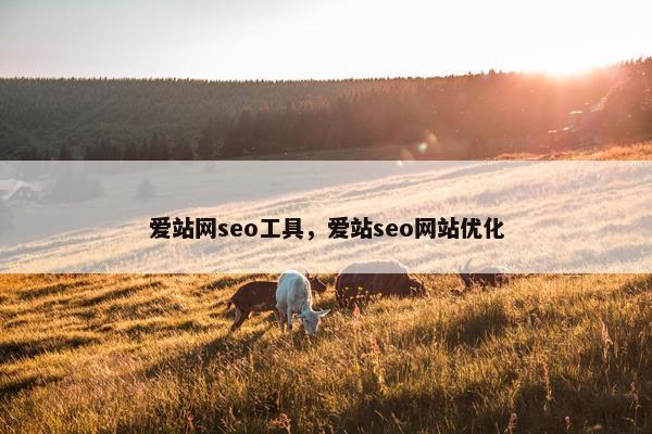 爱站网seo工具，爱站seo网站优化