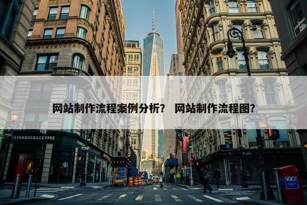 网站制作流程案例分析？ 网站制作流程图？