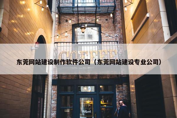 东莞网站建设制作软件公司（东莞网站建设专业公司）