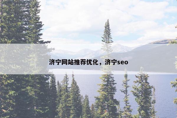 济宁网站推荐优化，济宁seo