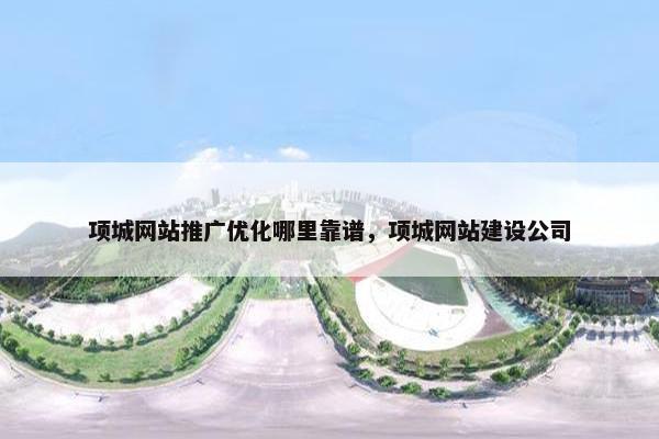 项城网站推广优化哪里靠谱，项城网站建设公司