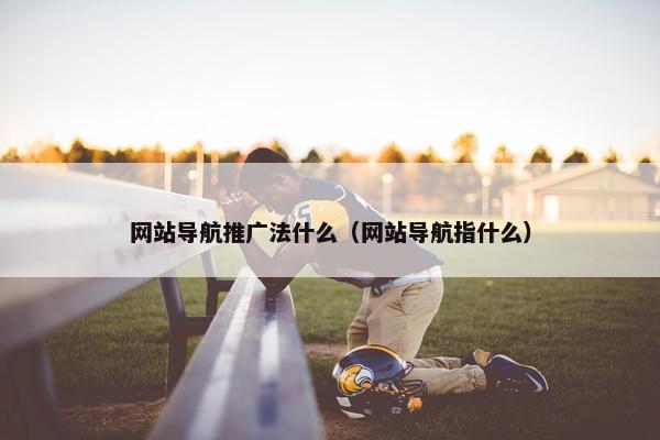 网站导航推广法什么（网站导航指什么）
