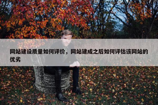 网站建设质量如何评价,网站建成之后如何评估该网站的优劣 网站建设质量如何评价,网站建成之后如何评估该网站的优劣