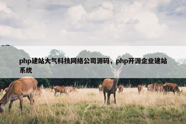 php建站大气科技网络公司源码,php开源企业建站系统 php建站大气科技网络公司源码,php开源企业建站系统