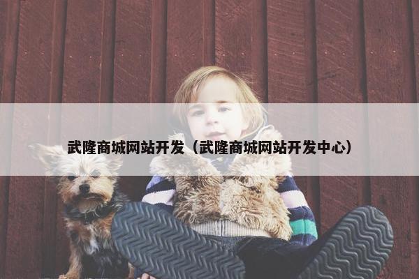 武隆商城网站开发（武隆商城网站开发中心）