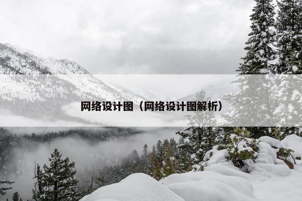 网络设计图（网络设计图解析）
