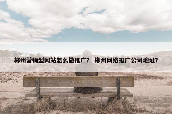 郴州营销型网站怎么做推广？ 郴州网络推广公司地址？