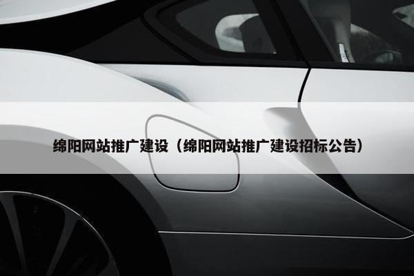 绵阳网站推广建设（绵阳网站推广建设招标公告）