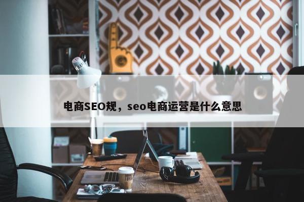 电商SEO规，seo电商运营是什么意思