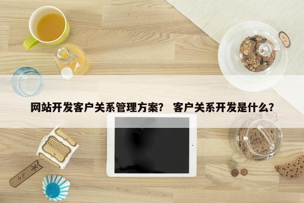 网站开发客户关系管理方案？ 客户关系开发是什么？