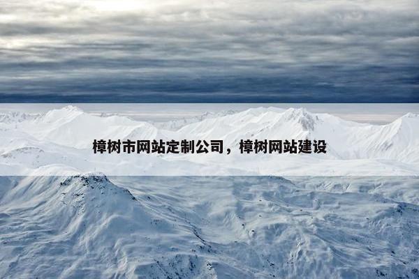 樟树市网站定制公司，樟树网站建设