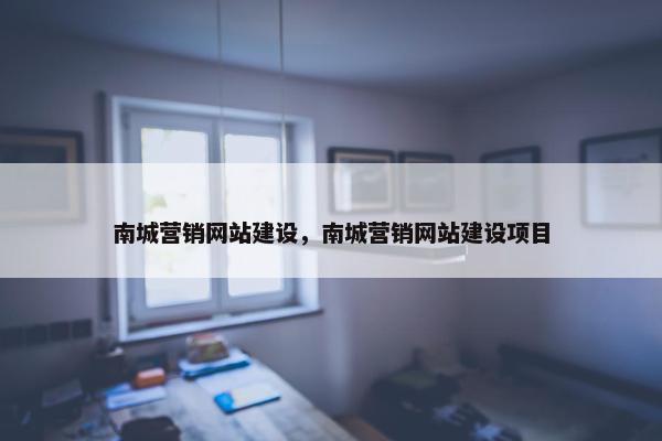 南城营销网站建设，南城营销网站建设项目