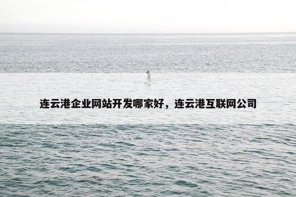 连云港企业网站开发哪家好，连云港互联网公司