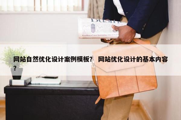 网站自然优化设计案例模板？ 网站优化设计的基本内容？