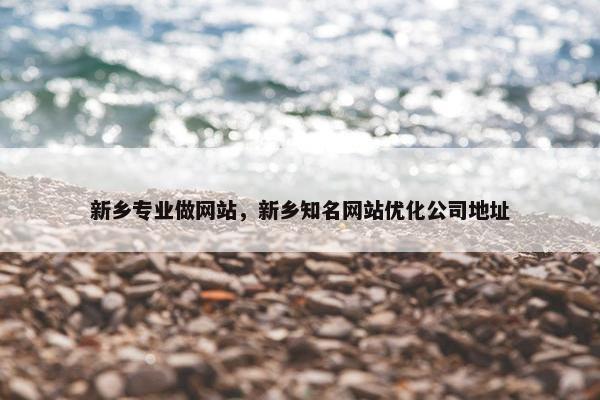 新乡专业做网站，新乡知名网站优化公司地址