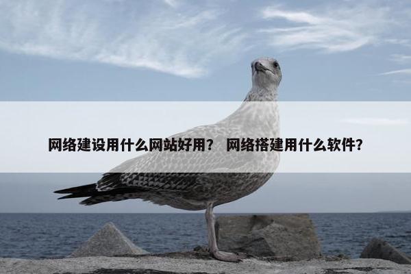 网络建设用什么网站好用？ 网络搭建用什么软件？