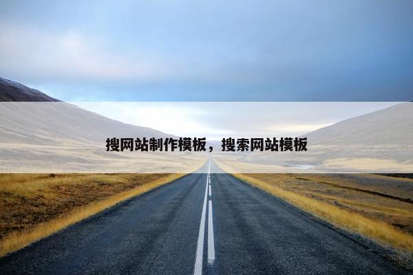 搜网站制作模板，搜索网站模板