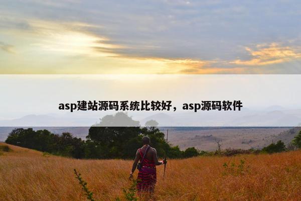 asp建站源码系统比较好，asp源码软件
