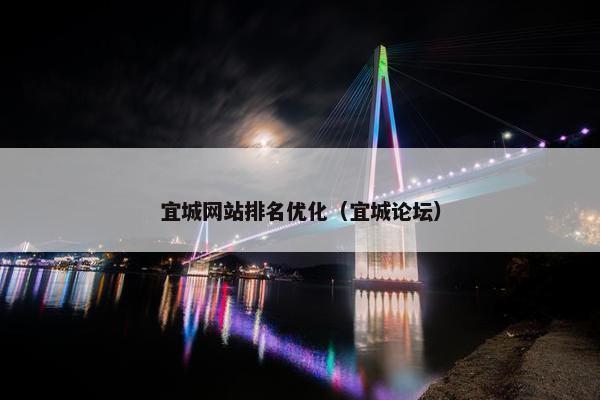 宜城网站排名优化（宜城论坛）