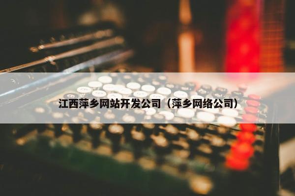 江西萍乡网站开发公司(萍乡网络公司) 江西萍乡网站开发公司(萍乡网络公司)