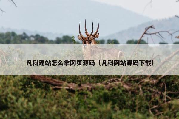 凡科建站怎么拿网页源码(凡科网站源码下载) 凡科建站怎么拿网页源码(凡科网站源码下载)
