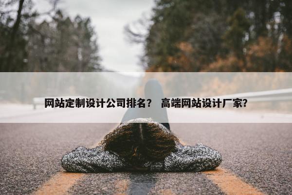 网站定制设计公司排名？ 高端网站设计厂家？
