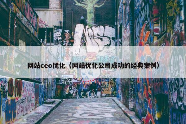 网站ceo优化（网站优化公司成功的经典案例）