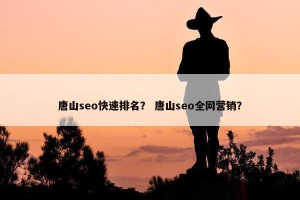 唐山seo快速排名？ 唐山seo全网营销？
