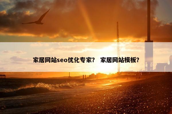 家居网站seo优化专家？ 家居网站模板？