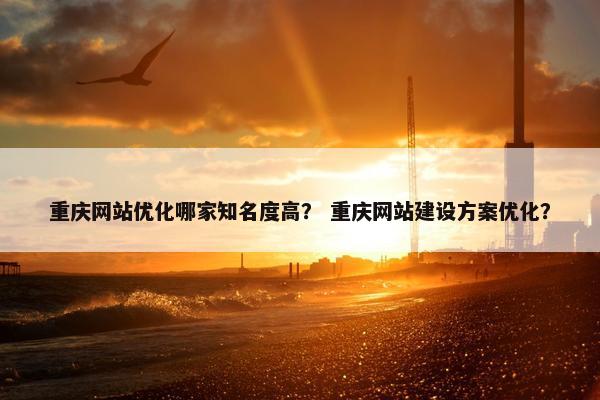 重庆网站优化哪家知名度高？ 重庆网站建设方案优化？