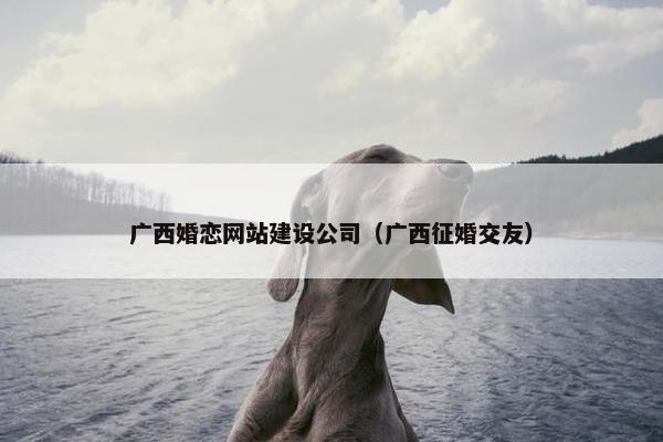 广西婚恋网站建设公司（广西征婚交友）