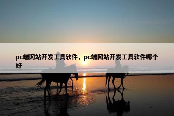 pc端网站开发工具软件，pc端网站开发工具软件哪个好