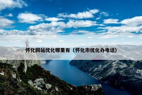 怀化网站优化哪里有（怀化市优化办电话）