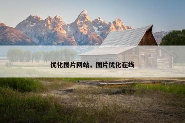 优化图片网站，图片优化在线